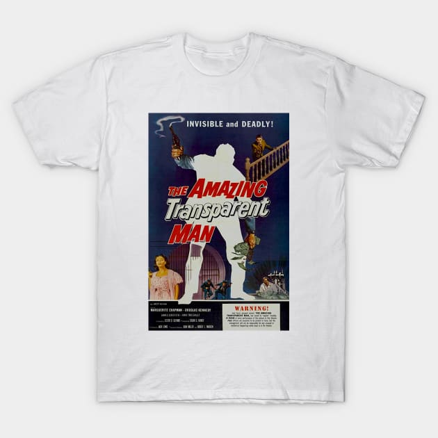 The Amazing Transparent Man (1960) Poster 3 T-Shirt by FilmCave